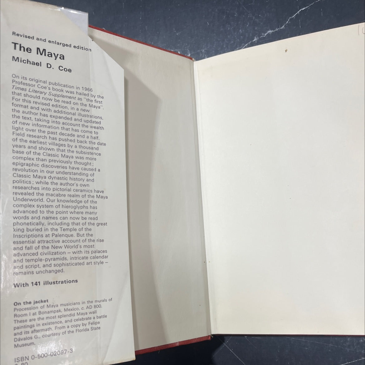 the maya book, by michael d. coe, 1980 Hardcover image 4