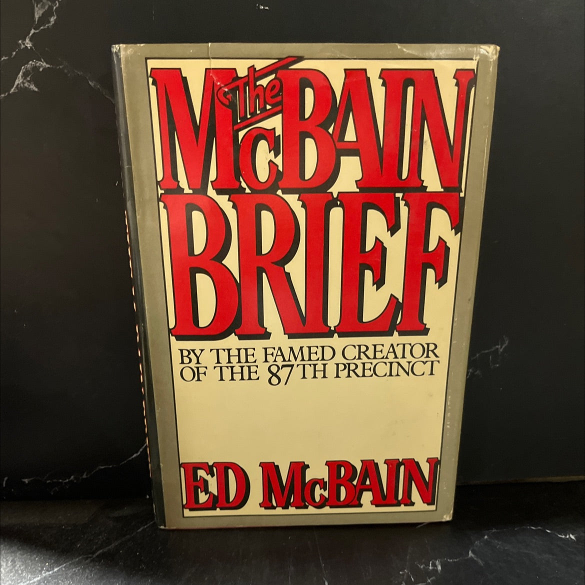 the mcbain brief book, by ed mcbrain, 1982 Hardcover image 1