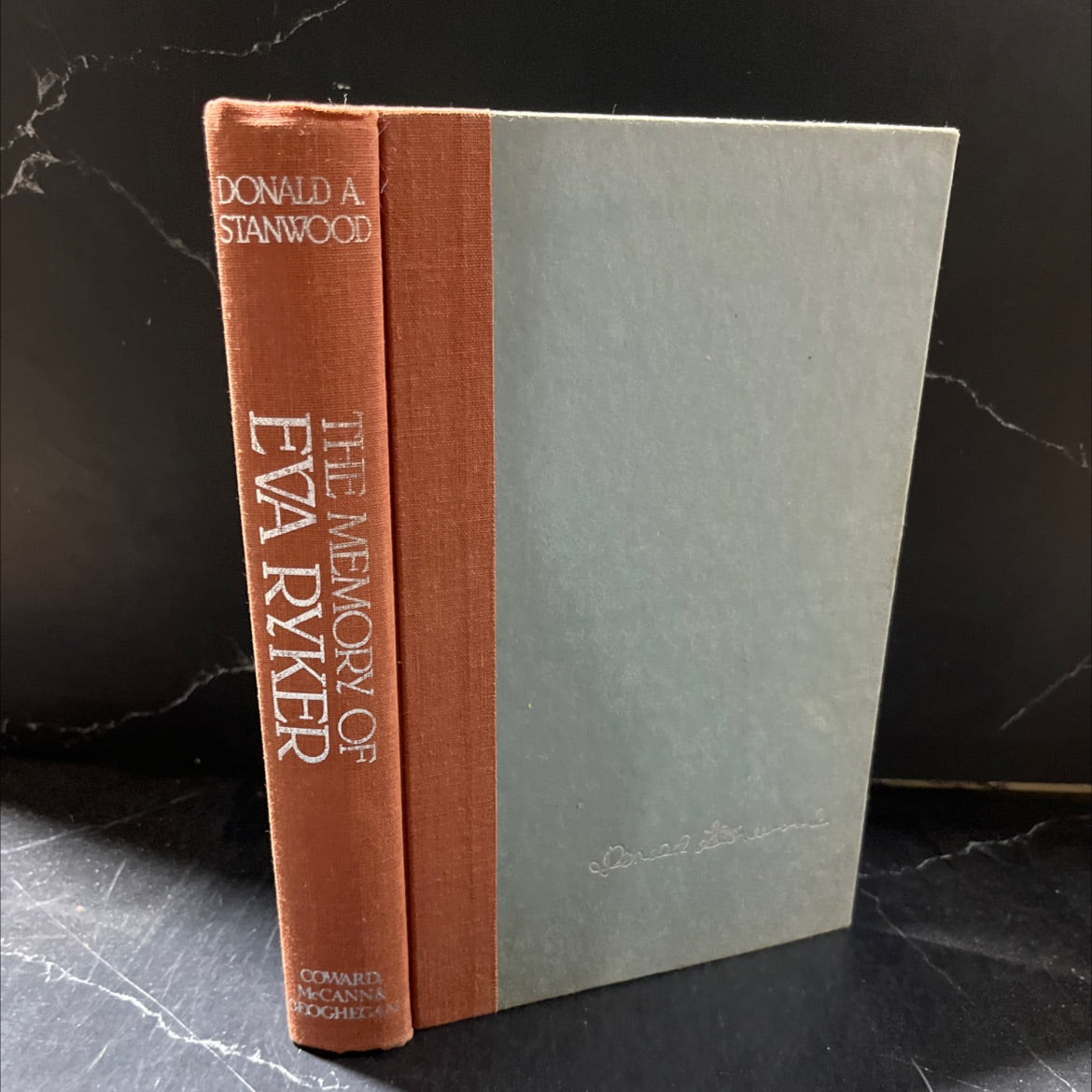 the memory of eva ryker book, by donald a. stanwood, 1978 Hardcover image 1