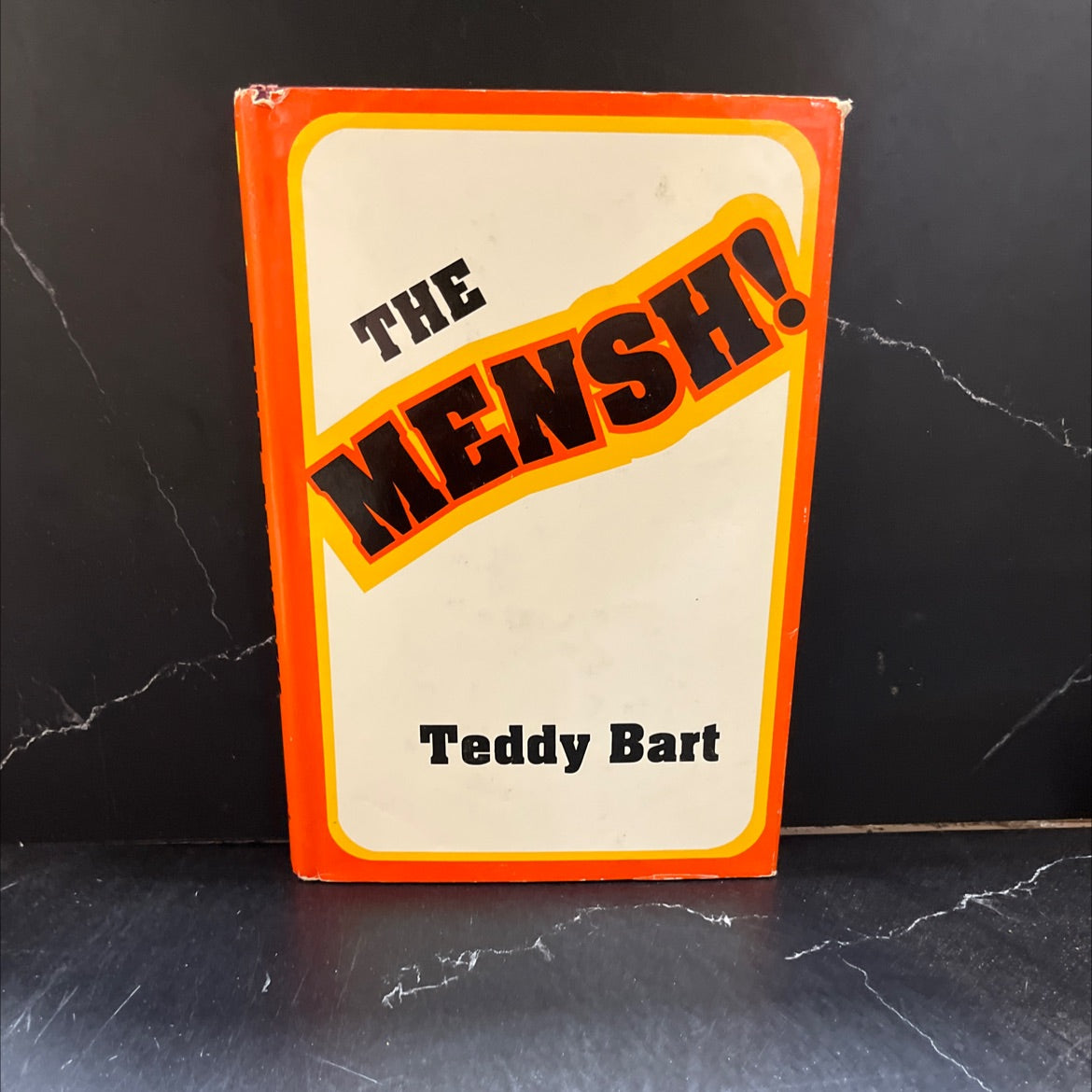 the mensh! book, by teddy bart, 1975 Hardcover image 1