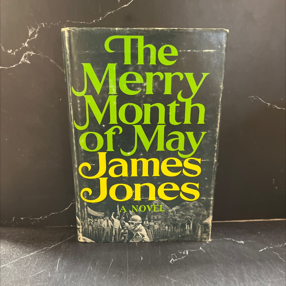the merry month of may book, by james jones, 1971 Hardcover image 1