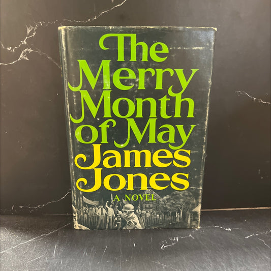 the merry month of may book, by james jones, 1971 Hardcover image 1