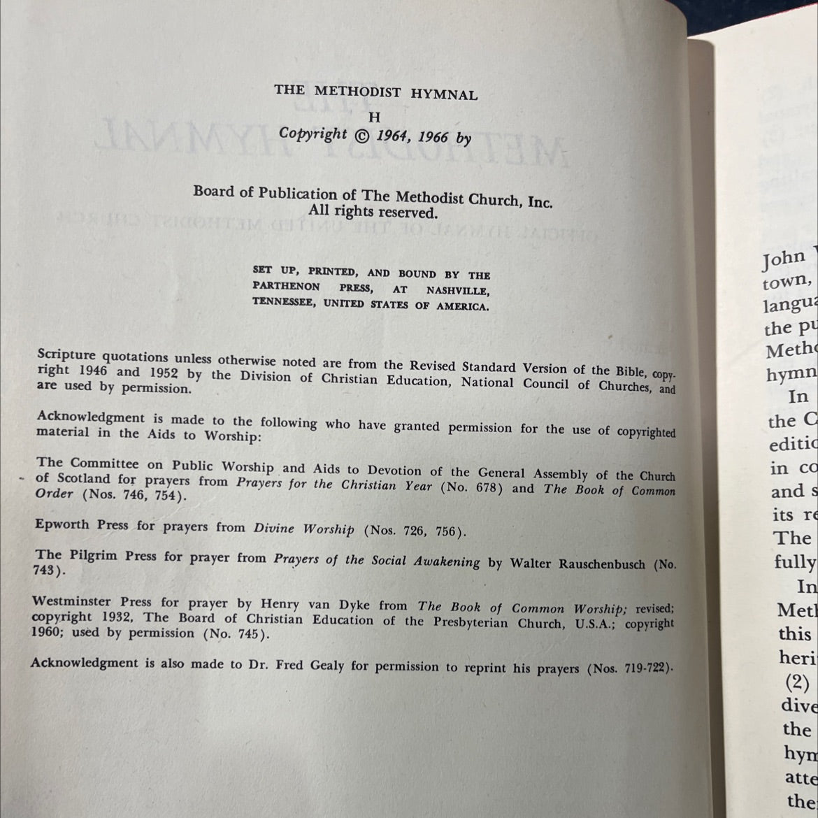 the methodist hymnal official hymnal of the united methodist church book, by board of publication of the methodist image 3