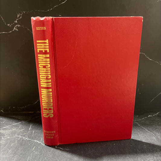 the michigan murders book, by edward keyes, 1976 Hardcover image 1