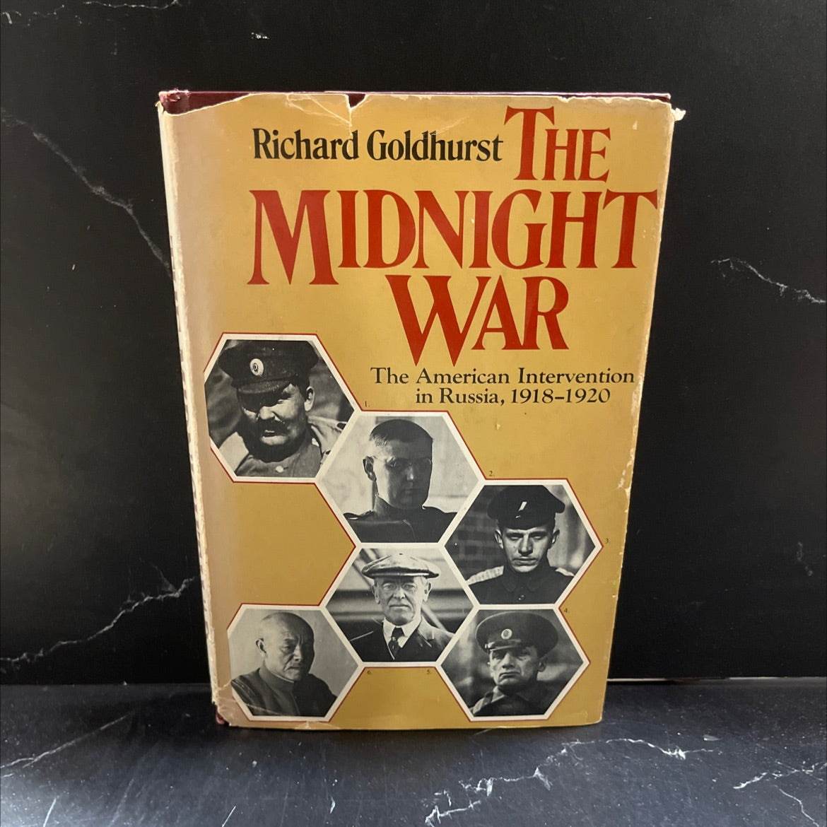 the midnight war the american intervention in russia 1918-1920 book, by richard goldhurst, 1978 Hardcover image 1