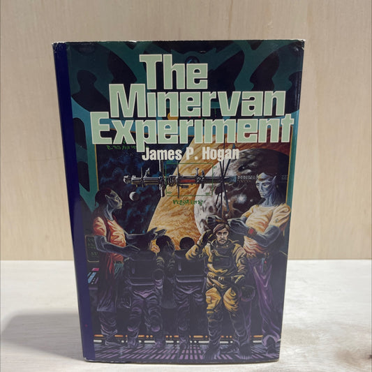 the minervan experiment book, by james p. hogan, 1981 Hardcover image 1