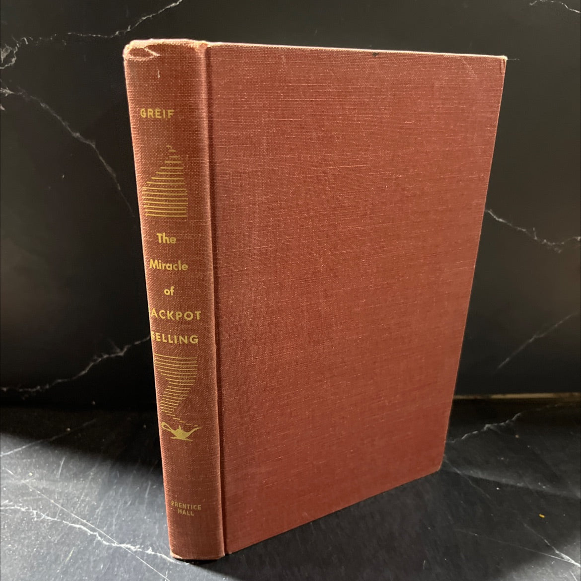 the miracle of jackpot selling book, by edwin charles greif, 1961 Hardcover image 1