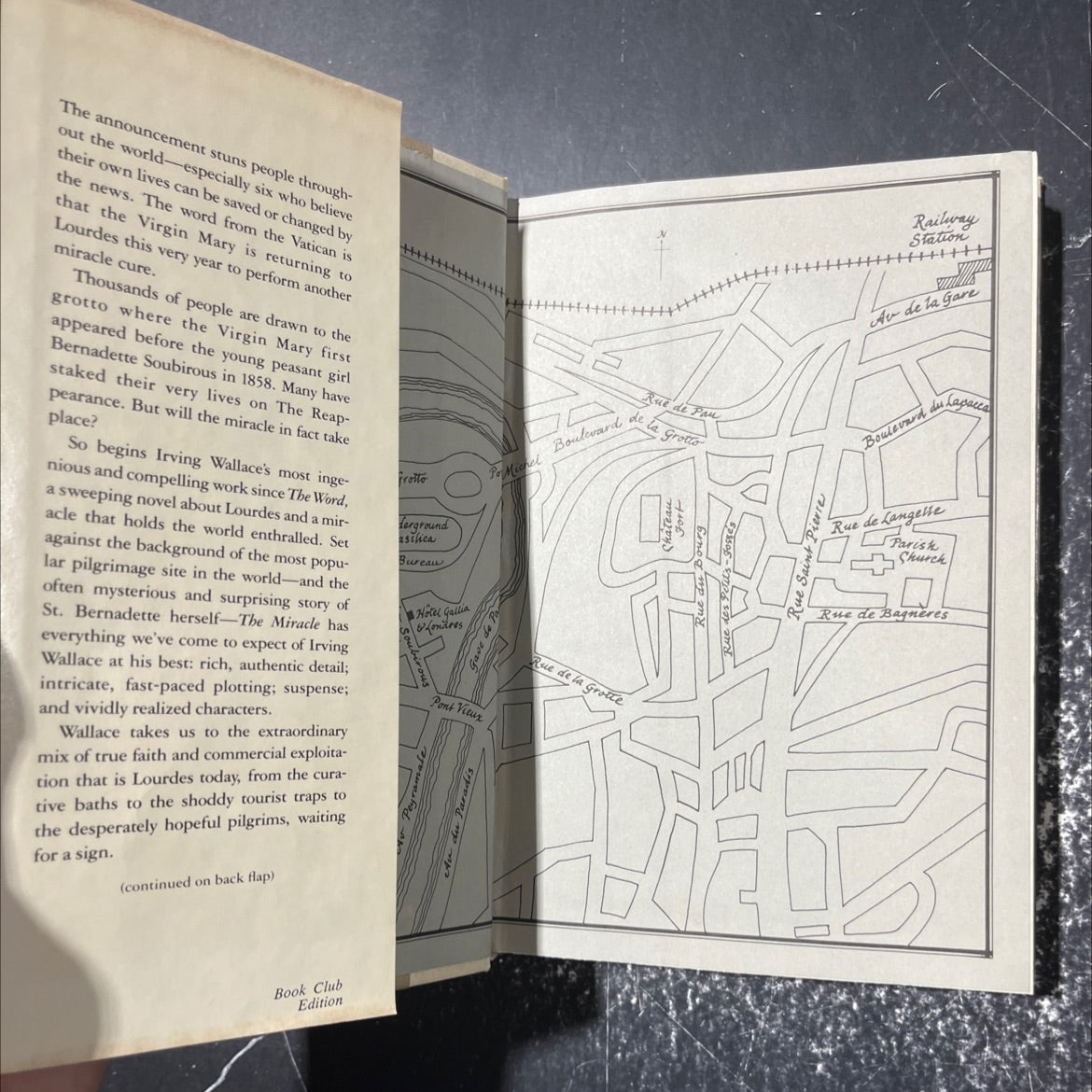 the miracle book, by irving wallace, 1984 Hardcover image 4