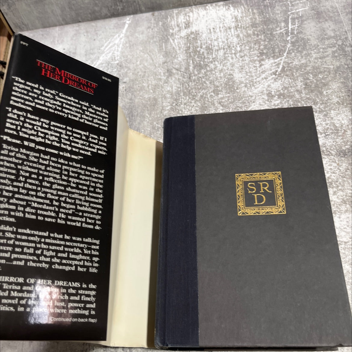 the mirror of her dreams book, by Stephen R. Donaldson, 1986 Hardcover image 4