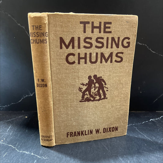the missing chums book, by franklin w. dixon, 1928 Hardcover image 1