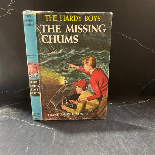 the missing chums book, by franklin w. dixon, 1962 Hardcover image 1