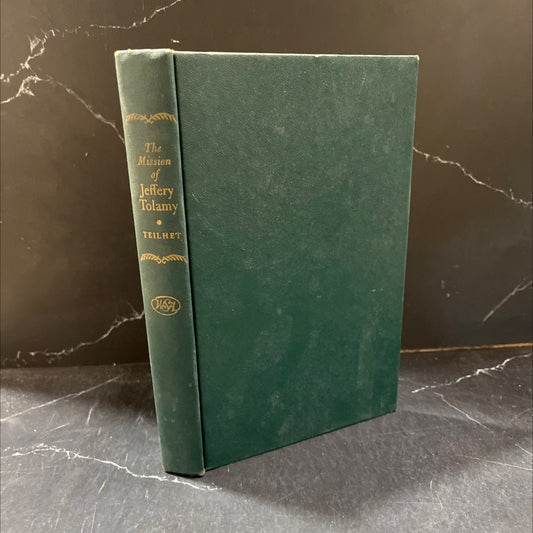 the mission of jeffery tolamy book, by darwin teilhet, 1951 Hardcover image 1
