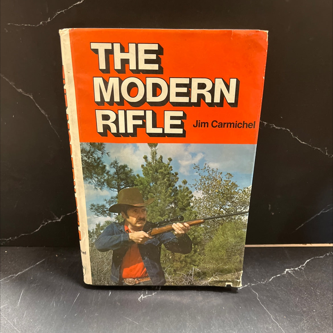 the modern rifle book, by Jim Carmichel, 1975 Hardcover image 1