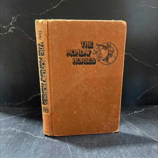 the monday horses book, by Jean Slaughter Doty, 1978 Hardcover image 1