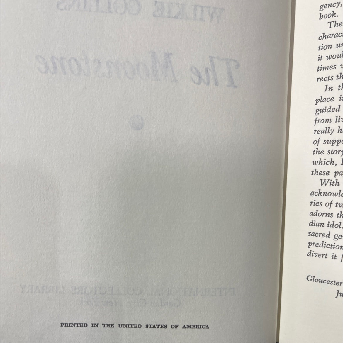 the moonstone book, by wilkie collins, 1970 Hardcover image 3