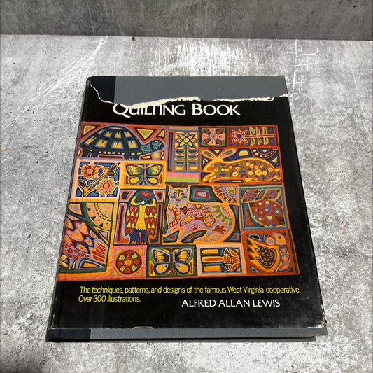 the mountain artisans quilting book book, by alfred allan lewis, 1973 Hardcover image 1