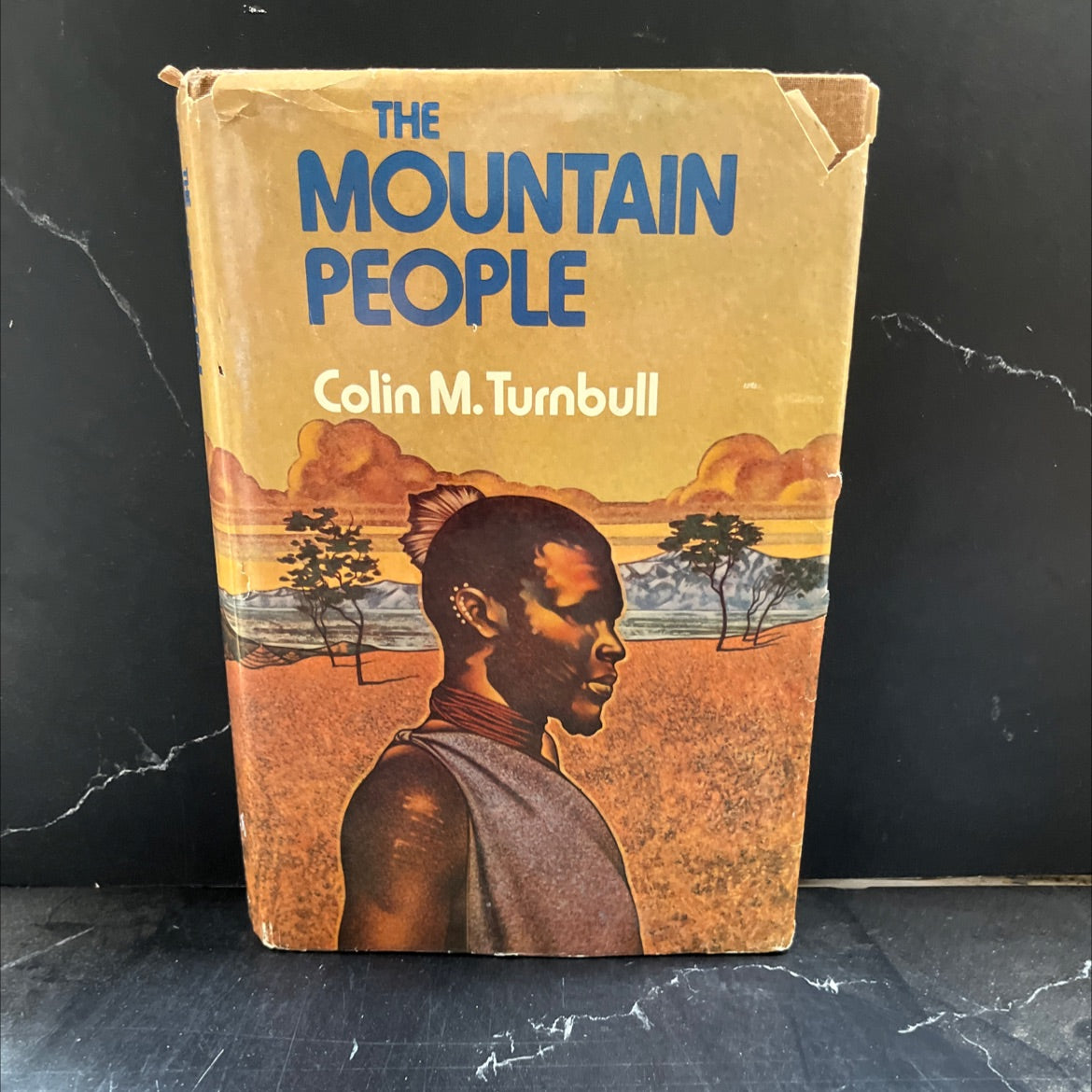 the mountain people book, by colin m. turnbull, 1972 Hardcover image 1