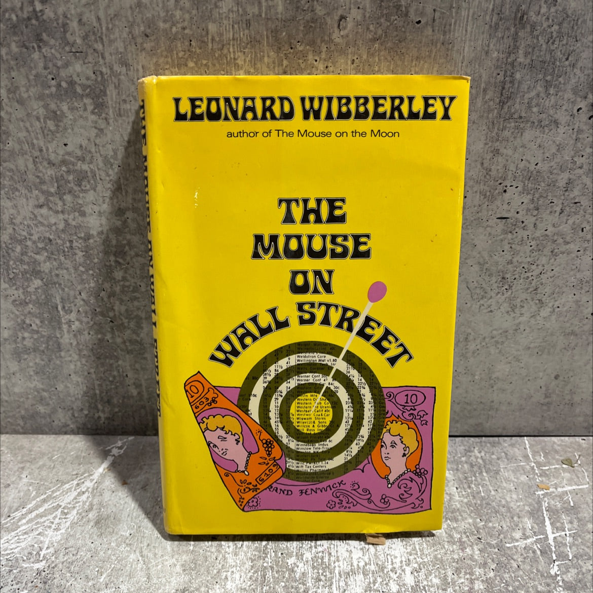 the mouse on wall street book, by Leonard Wibberley, 1969 Hardcover image 1