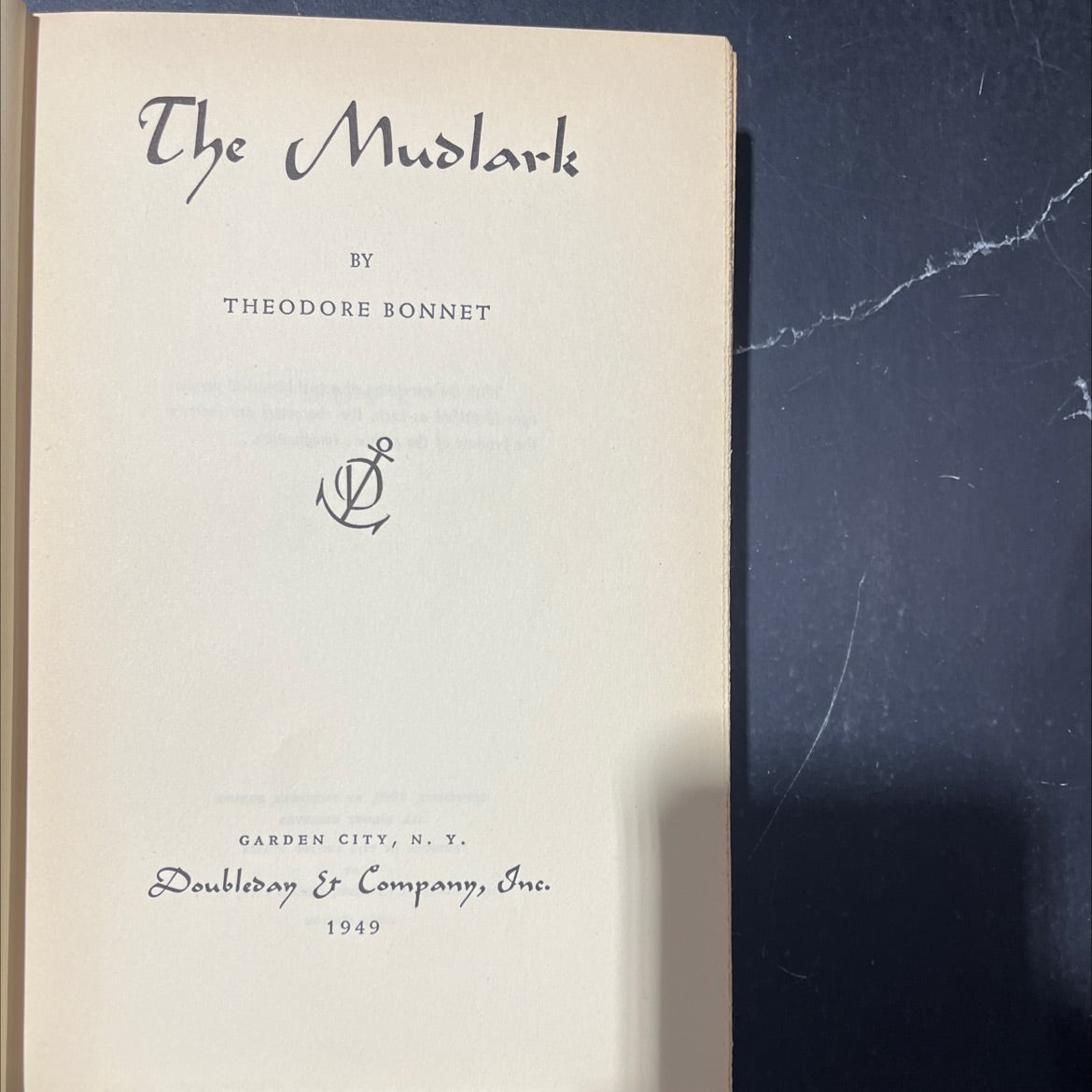 the mudlark book, by theodore bonnet, 1949 Hardcover image 2