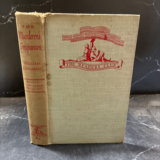 the murderer's companion book, by william roughead, 1941 Hardcover image 1