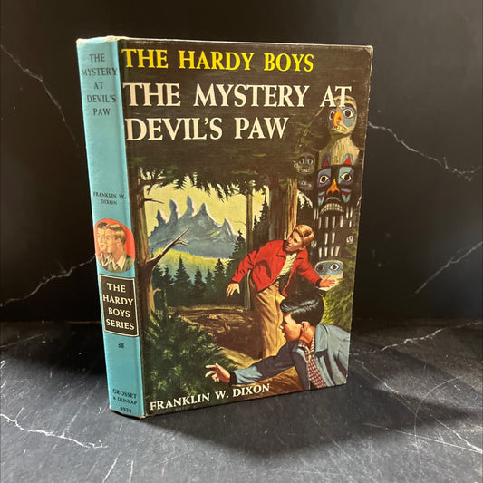 the mystery at devil's paw book, by franklin w. dixon, 1959 Hardcover image 1