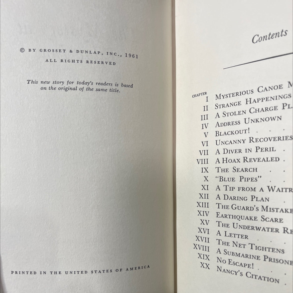 the mystery at lilac inn book, by carolyn keene, 1961 Hardcover image 3