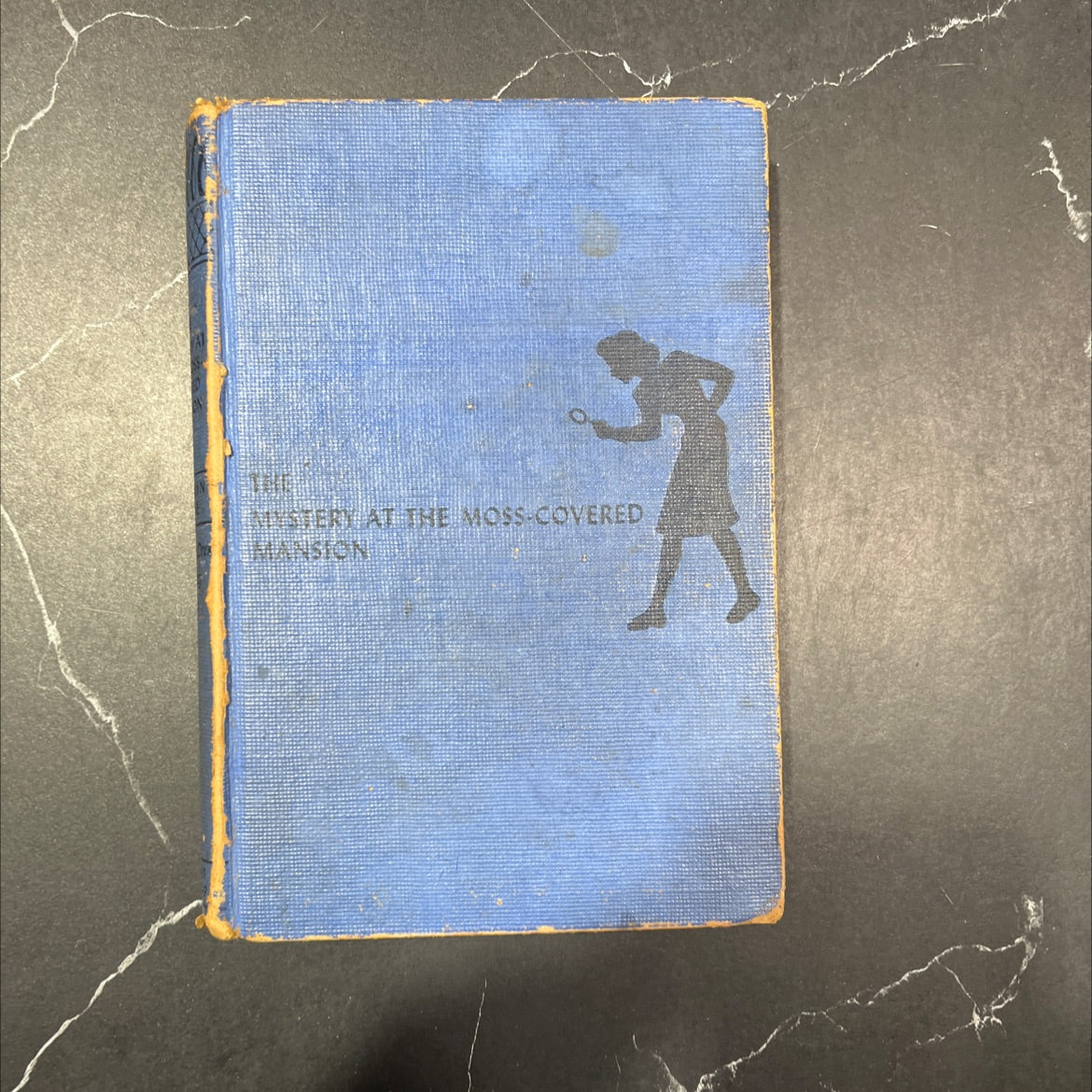 the mystery at the moss-covered mansion book, by carolyn keene, 1941 Hardcover image 1