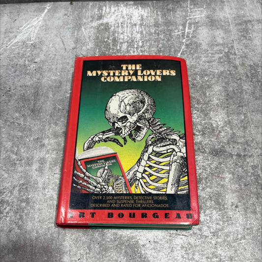 the mystery lover's companion book, by Art Bourgeau, 1986 Hardcover image 1
