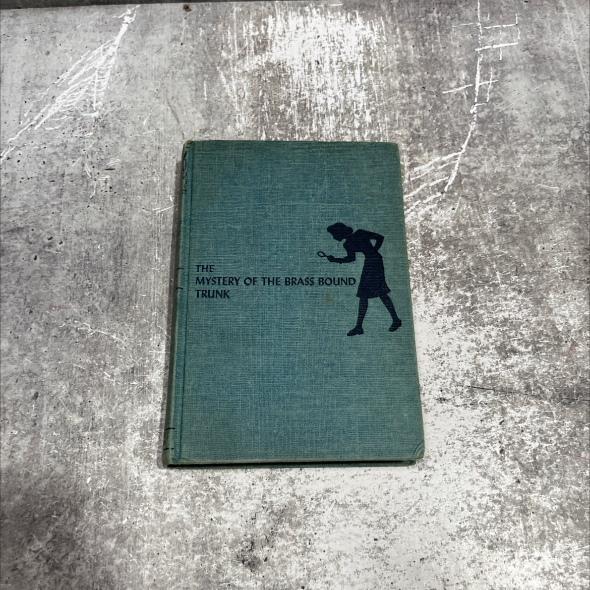 the mystery of the brass bound trunk book, by carolyn keene, 1940 Hardcover image 1