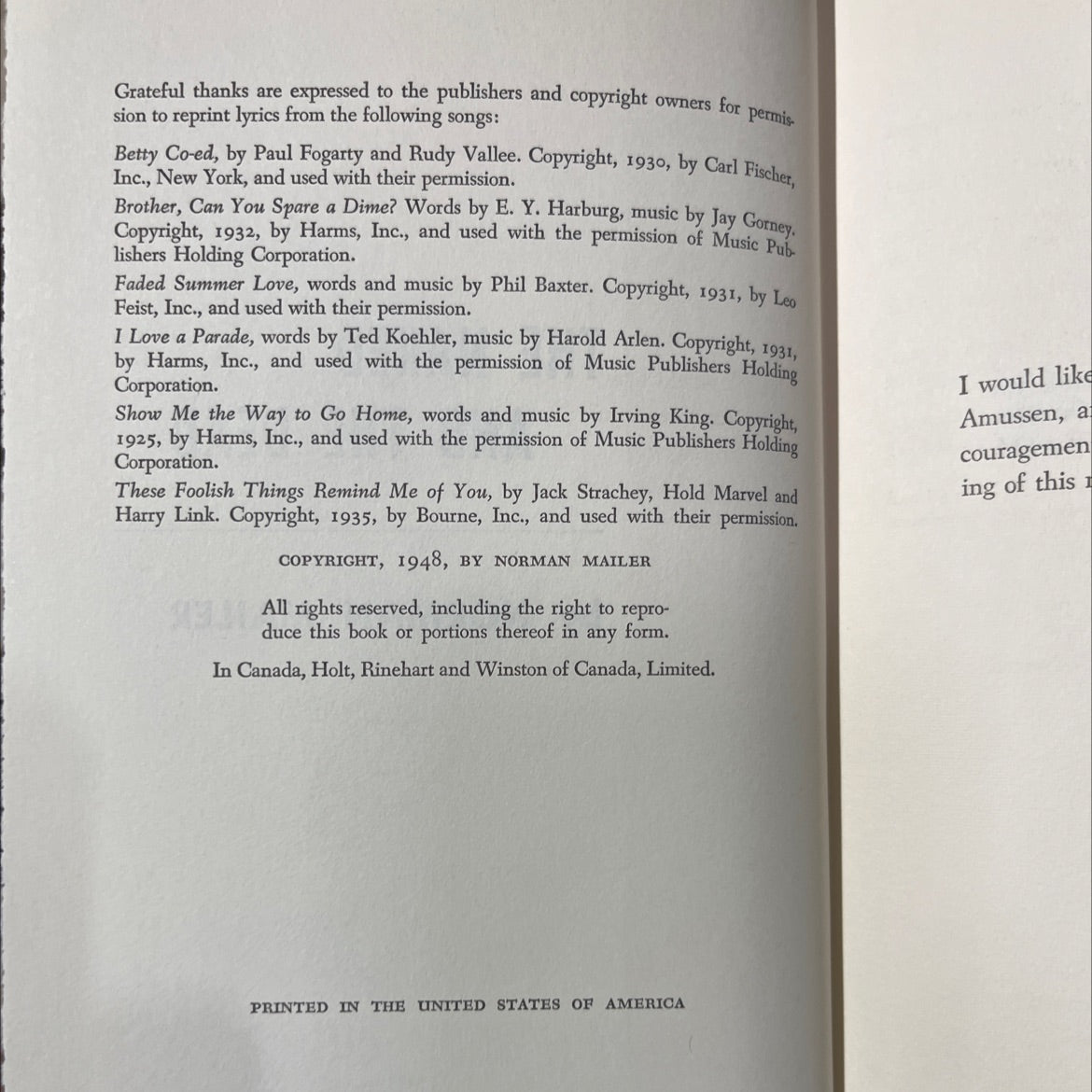 the naked and the dead book, by norman mailer, 1948 Hardcover image 3