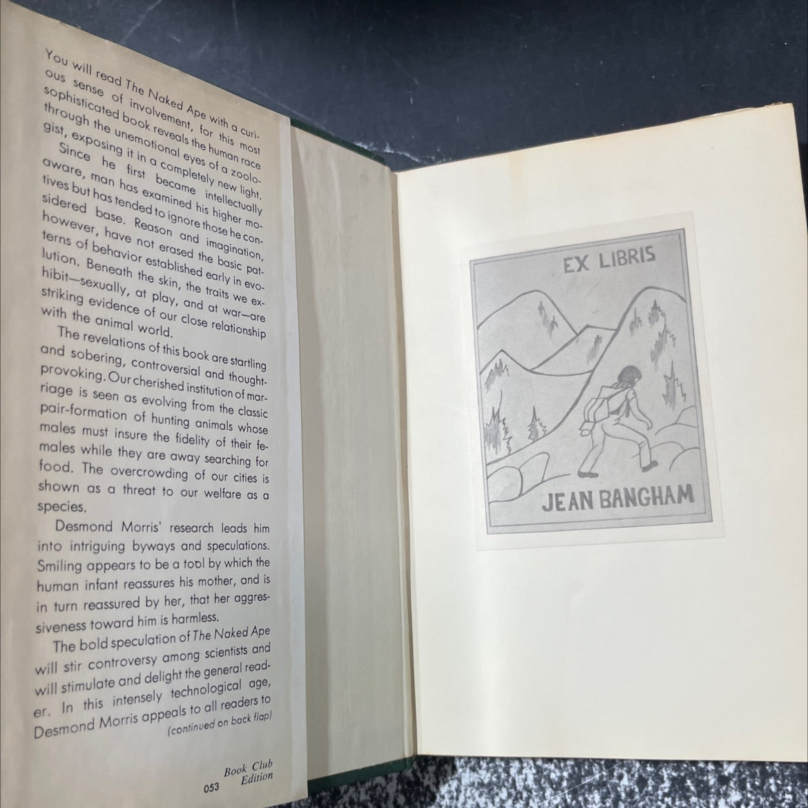 the naked ape a zoologist's study of the human animal book, by desmond morris, 1967 Hardcover image 4