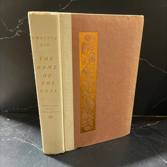 the name of the rose book, by Umberto Eco, 1983 Hardcover image 1