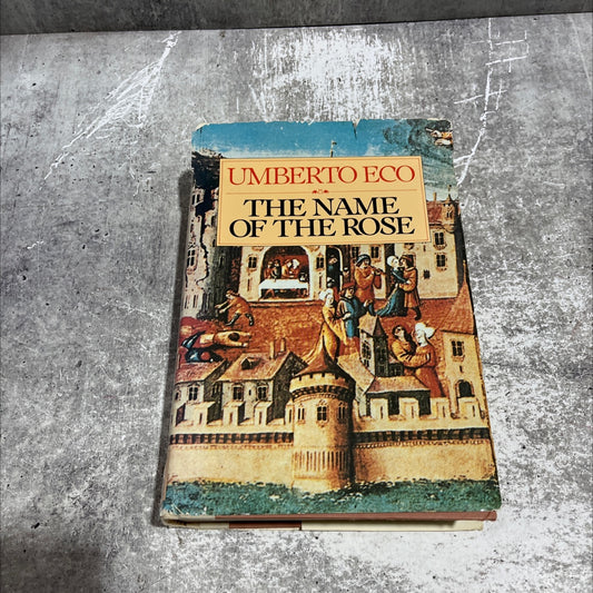 the name of the rose book, by umberto eco, 1983 Hardcover image 1