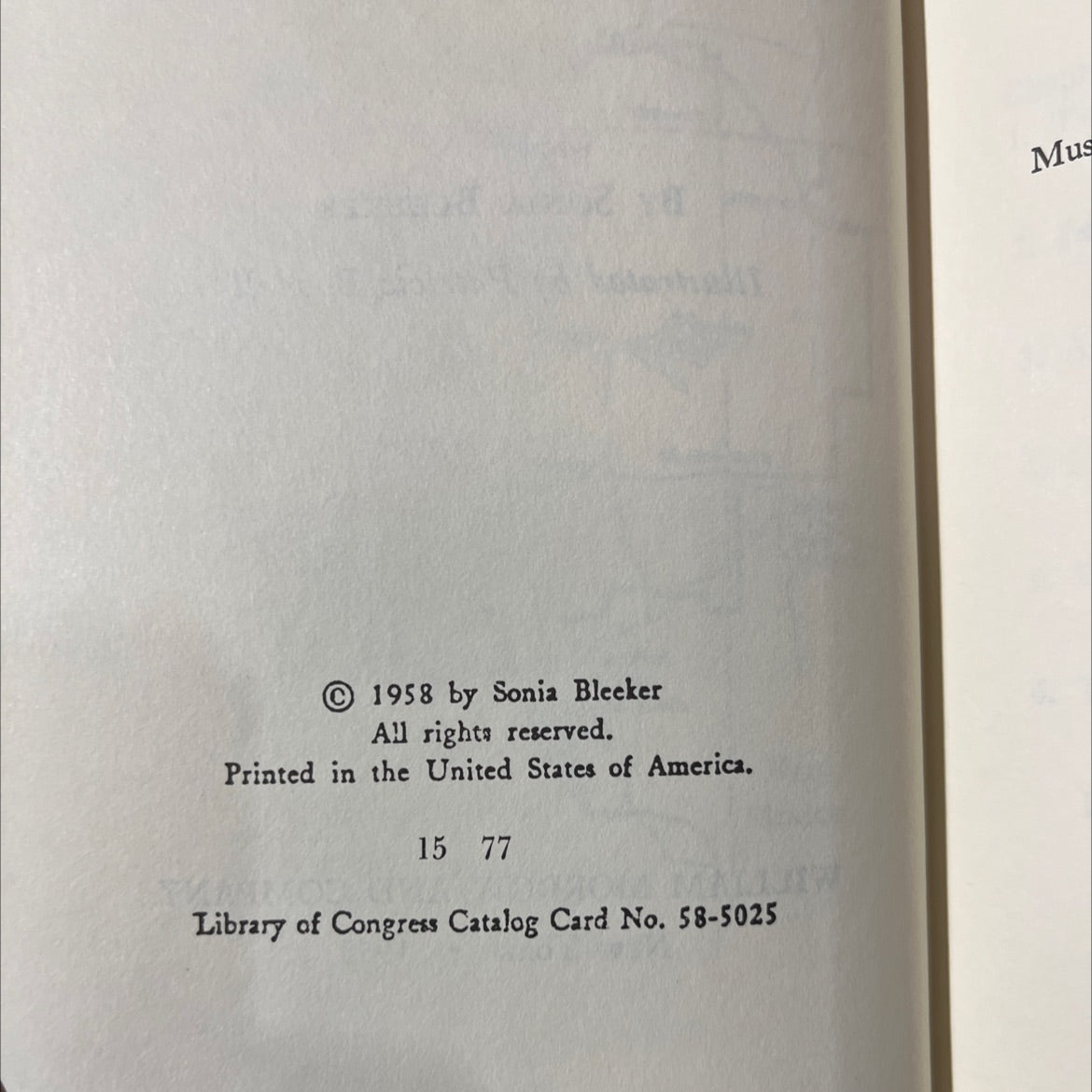 the navajo herders, weavers, and silversmiths book, by sonia bleeker, 1958 Hardcover image 3