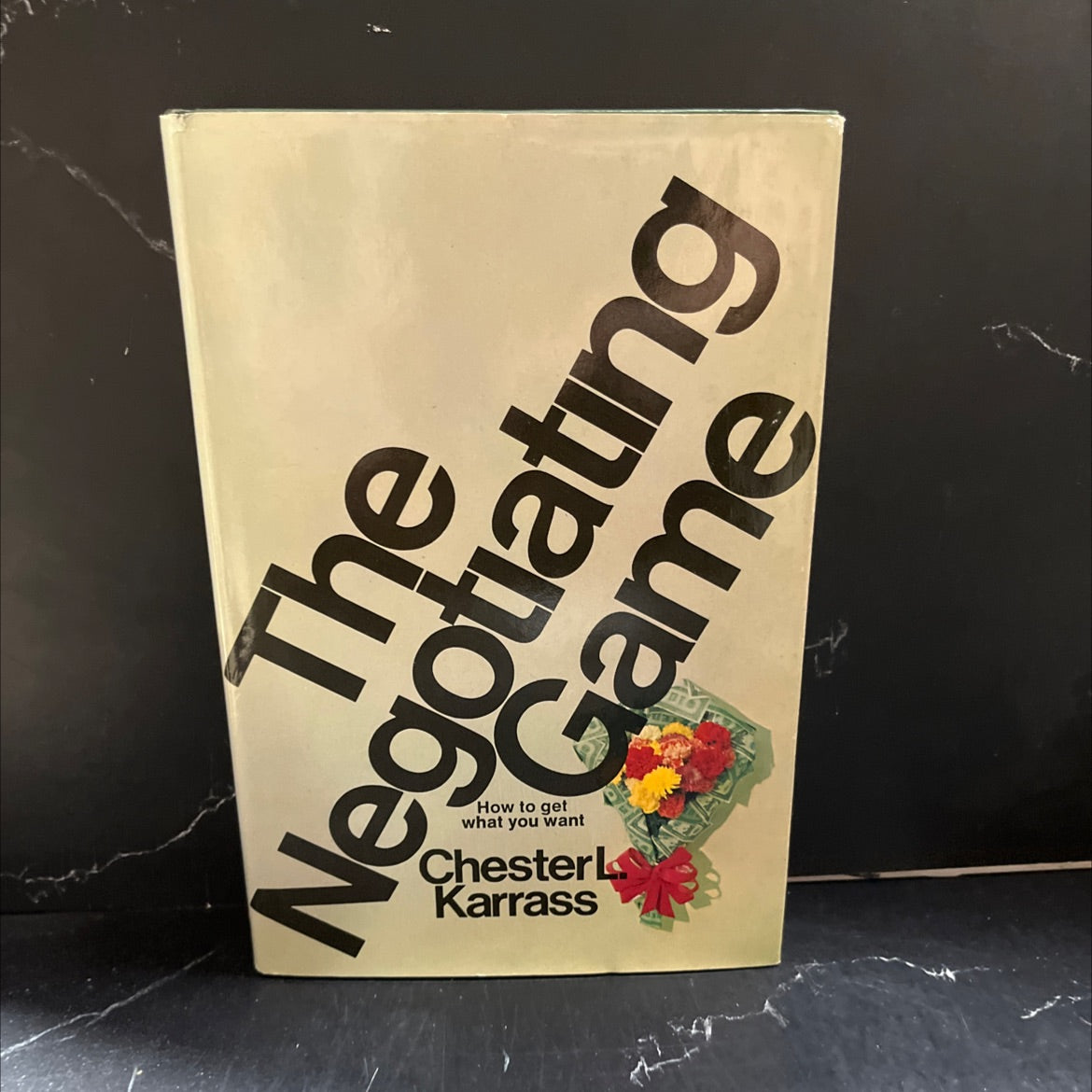 the negotiating game book, by chester l. karrass, 1970 Hardcover image 1