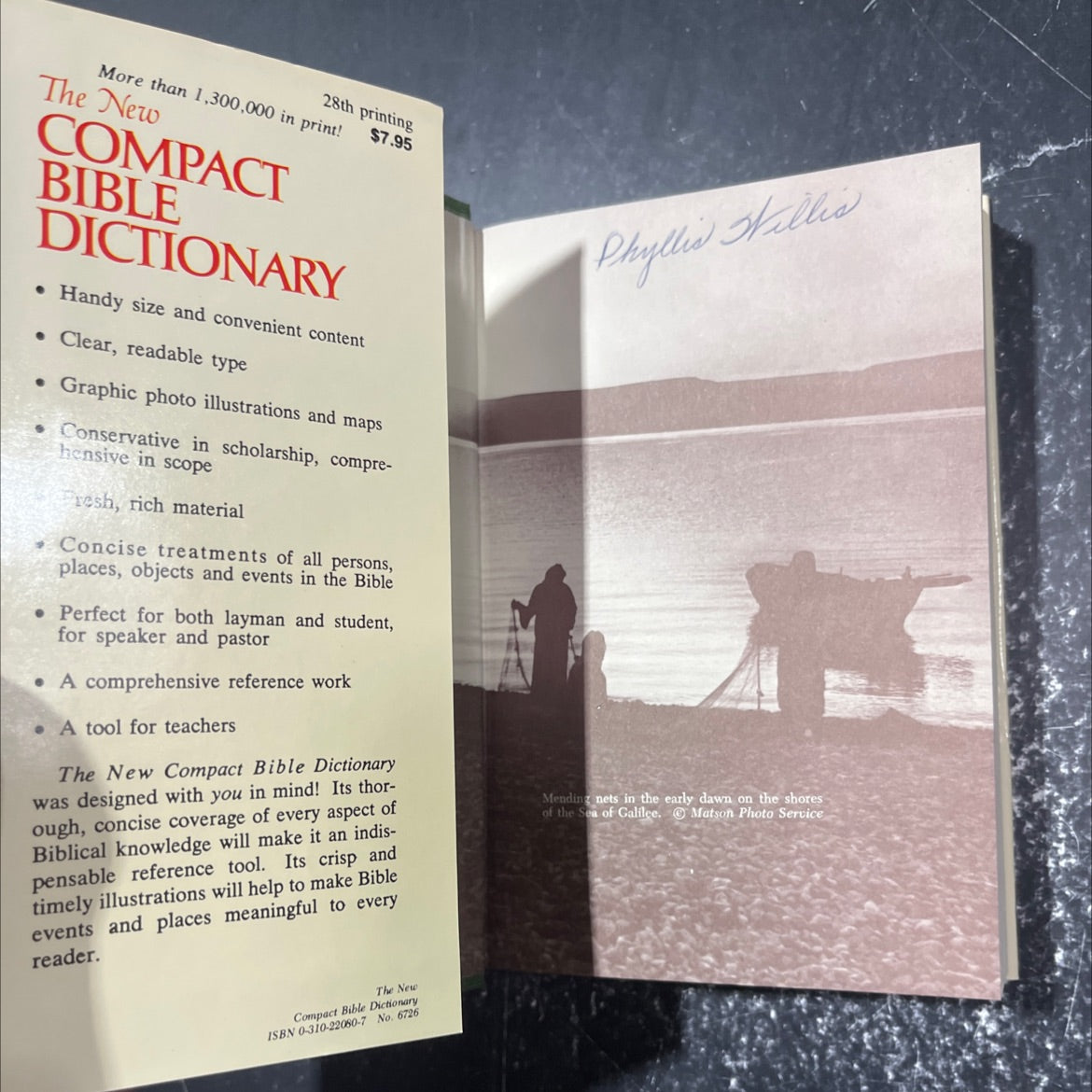 the new compact bible dictionary book, by t. alton bryant, 1980 Hardcover image 4