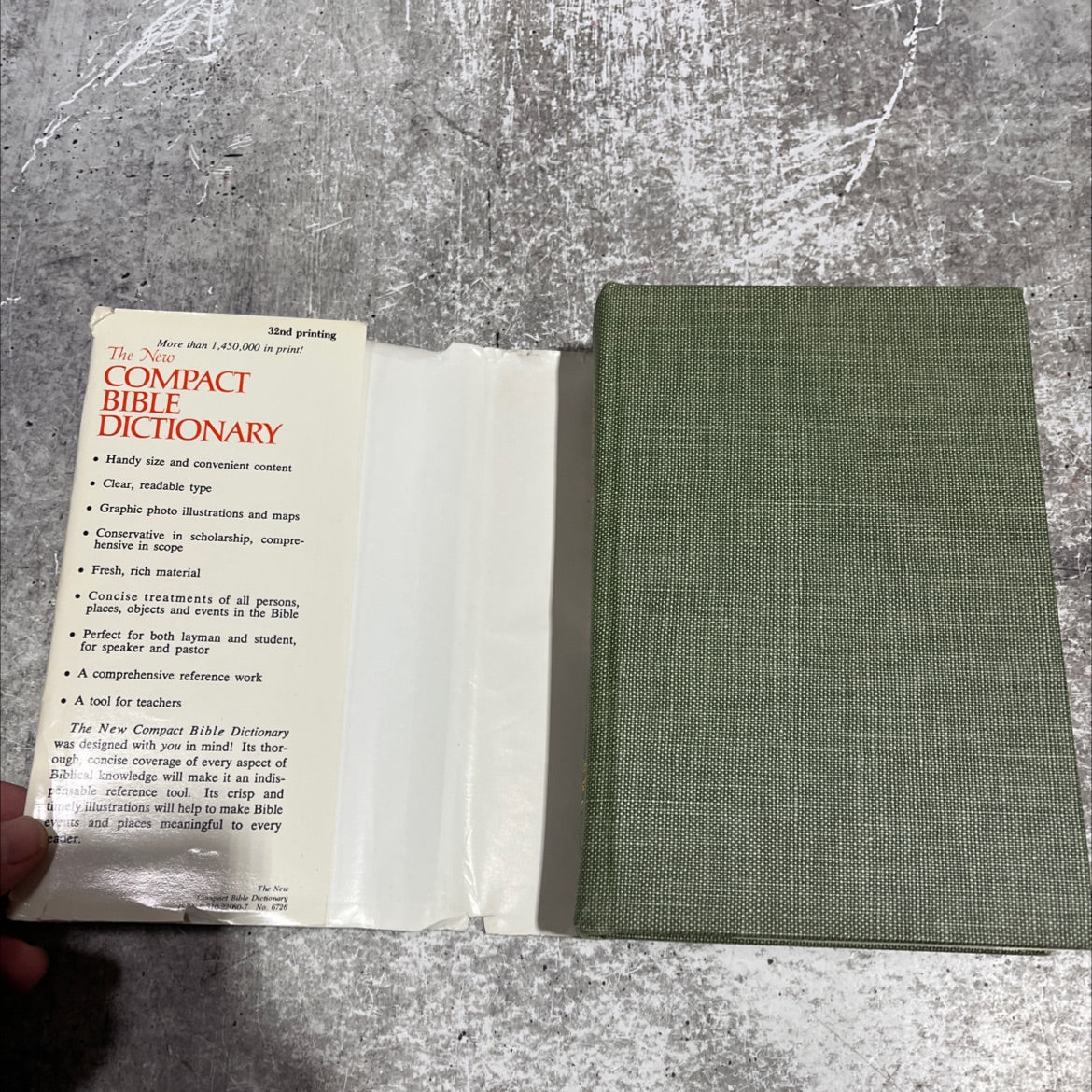 the new compact bible dictionary book, by t. alton bryant, 1982 Hardcover image 4
