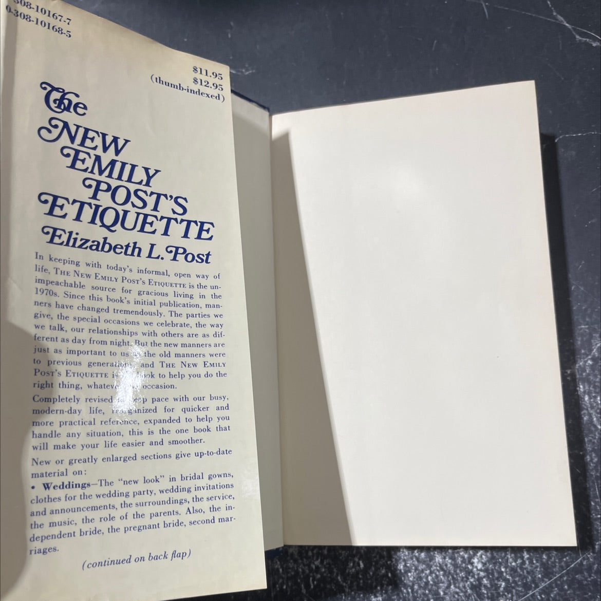 the new emily post's etiquette book, by emily price post, elizabeth l. post, 1975 Hardcover image 4