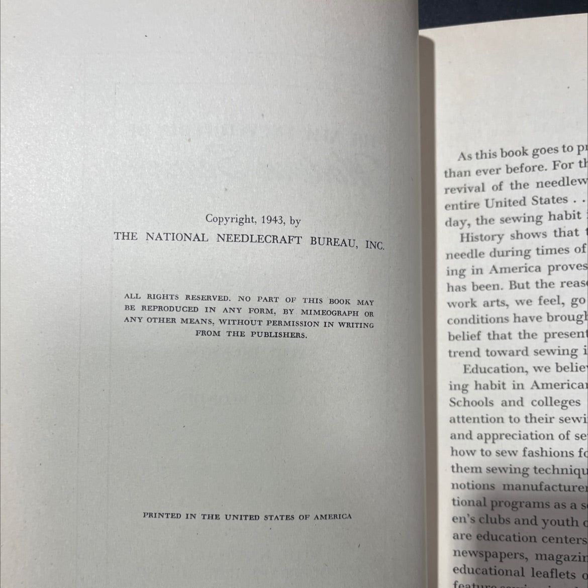 the new encyclopedia of modern sewing book, by sally dickson, frances blondin, 1943 Hardcover image 3