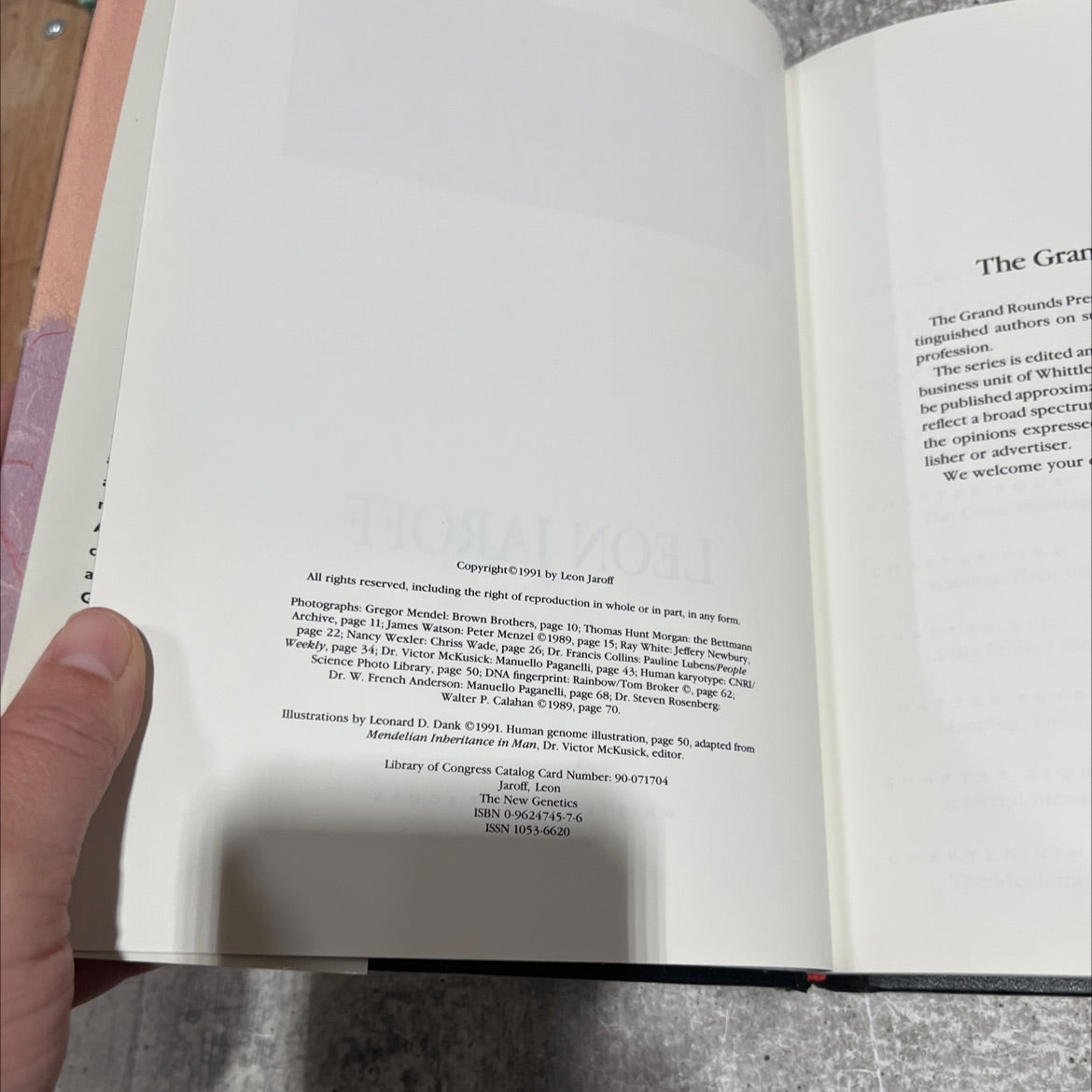 the new genetics book, by Leon Jaroff, 1991 Hardcover image 3
