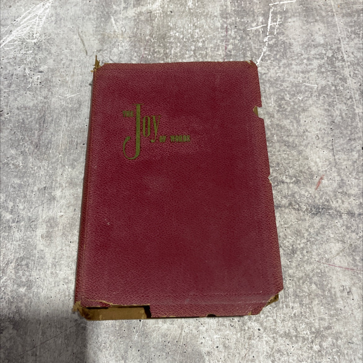 the new joy of words book, by unknown, 1961 Paperback image 1