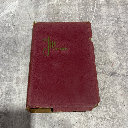 the new joy of words book, by unknown, 1961 Paperback image 1