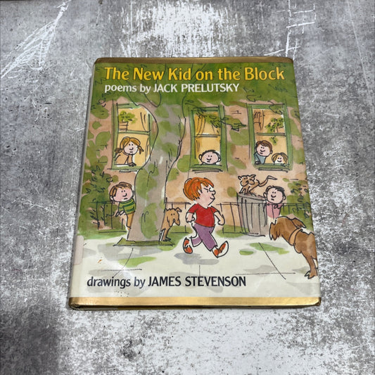the new kid on the block book, by jack prelutsky, 1984 Hardcover image 1