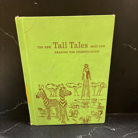 the new tall tales part one book, by marion monroe, a. sterl artley, 1959 Hardcover image 1
