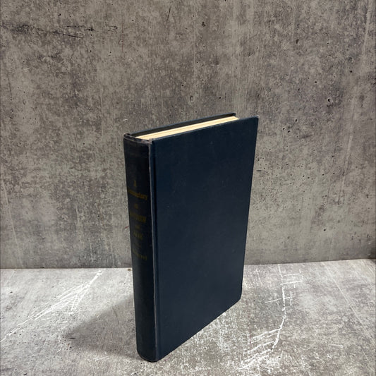 the new testament commentary. vol. i.-matthew and mark book, by j. w. mcgarvey, 1875 Hardcover image 1