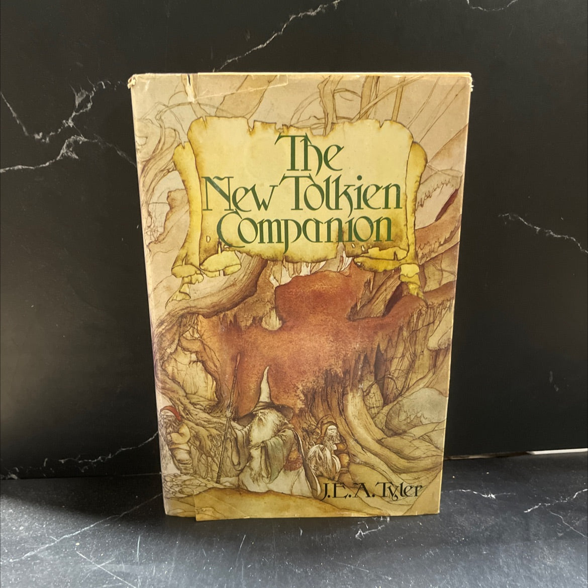 the new tolkien companion book, by J.E.A. Tyler, 1979 Hardcover image 1