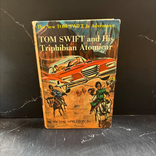 the new tom swift jr. adventures tom swift and his triphibian atomicar book, by victor appleton ii, 1962 Hardcover image 1