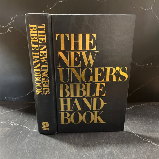 the new unger's bible handbook book, by merrill f. unger, 1984 Hardcover image 1
