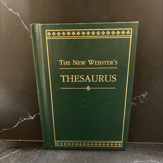the new webster's thesaurus vest pocket edition book, by Donald O. Bolander, M.A., Litt. D. Jean A. McCormick Vreeland, image 1