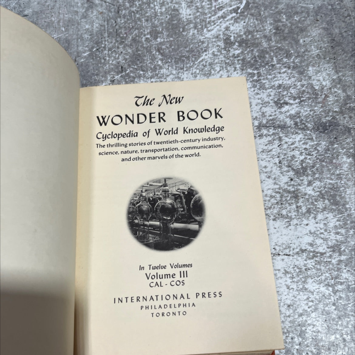 the new wonder book cyclopedia of world knowledge book, by albert h. morehead, 1954 Hardcover image 2